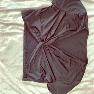 Little black crop top